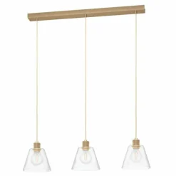 Suspension Eglo-Leuchten COPLEY Or, 3 lumières