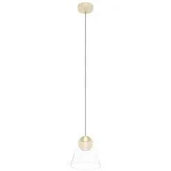 Suspension Eglo-Leuchten CERASELLA LED Laiton, 1 lumière