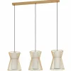 Suspension Eglo-Leuchten MASETA Or, 3 lumières