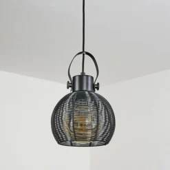 Suspension Espada Noir, 1 lumière