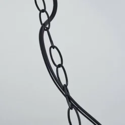 Suspension extérieur Gascon Noir, 1 lumière