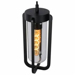 Suspension extérieure Lucide GARLAND Noir, 1 lumière