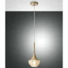 Suspension Fabas Luce Apollo Laiton, 1 lumière