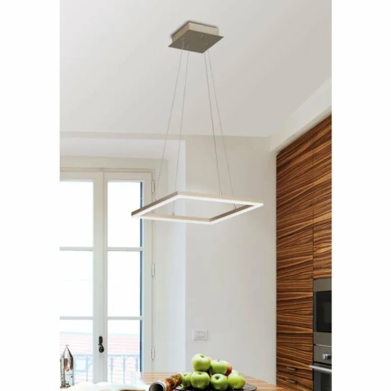 Suspension Fabas Luce Bard LED Or, 1 lumière