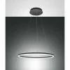 Suspension Fabas Luce Giotto LED Noir, 2 lumières