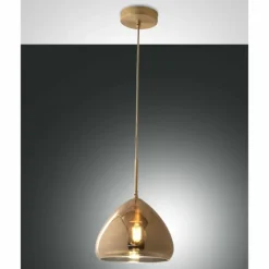 Suspension Fabas Luce Glow Laiton, 1 lumière