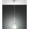Suspension Fabas Luce Lila Blanc, 1 lumière