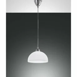 Suspension Fabas Luce NICE Chrome, 1 lumière