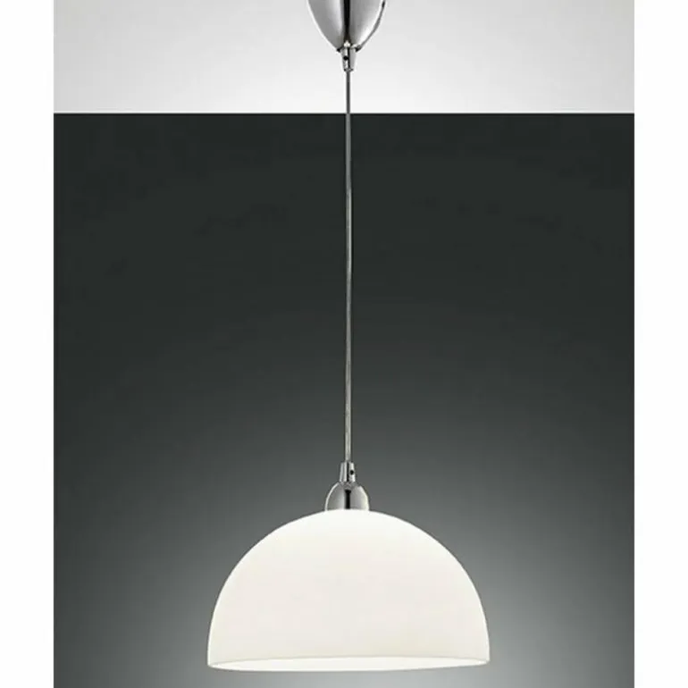 Suspension Fabas Luce NICE Chrome, 1 lumière