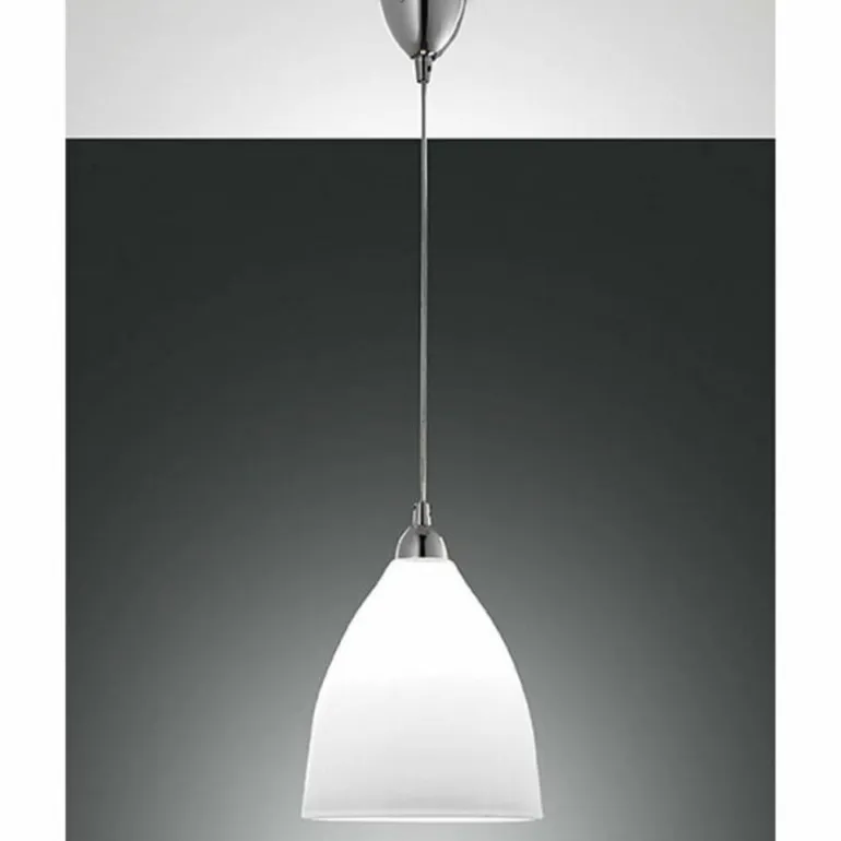 Suspension Fabas Luce PROVENZA Chrome, 1 lumière