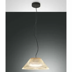 Suspension Fabas Luce Salento Noir, 1 lumière
