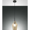 Suspension Fabas Luce Stintino Noir, 1 lumière