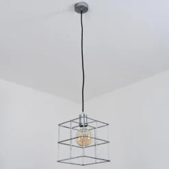 Suspension Fevaag Argenté, 1 lumière