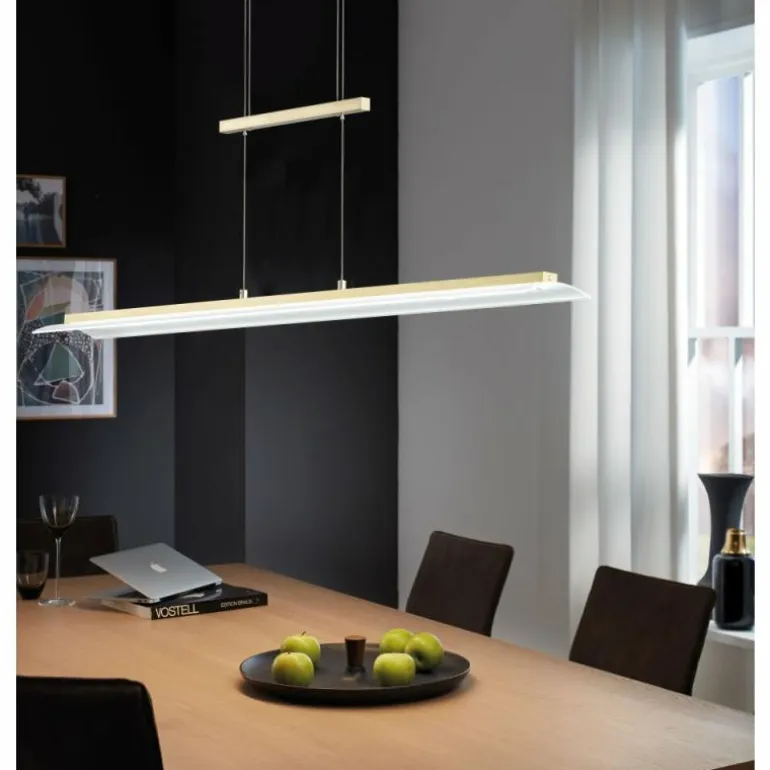 Suspension Fischer & Honsel ROOF LED Laiton, 1 lumière