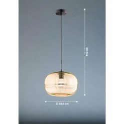 Suspension Fischer & Honsel Ink Noir, 1 lumière