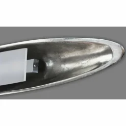 Suspension Fischer SHINE LED Nickel mat, 5 lumières