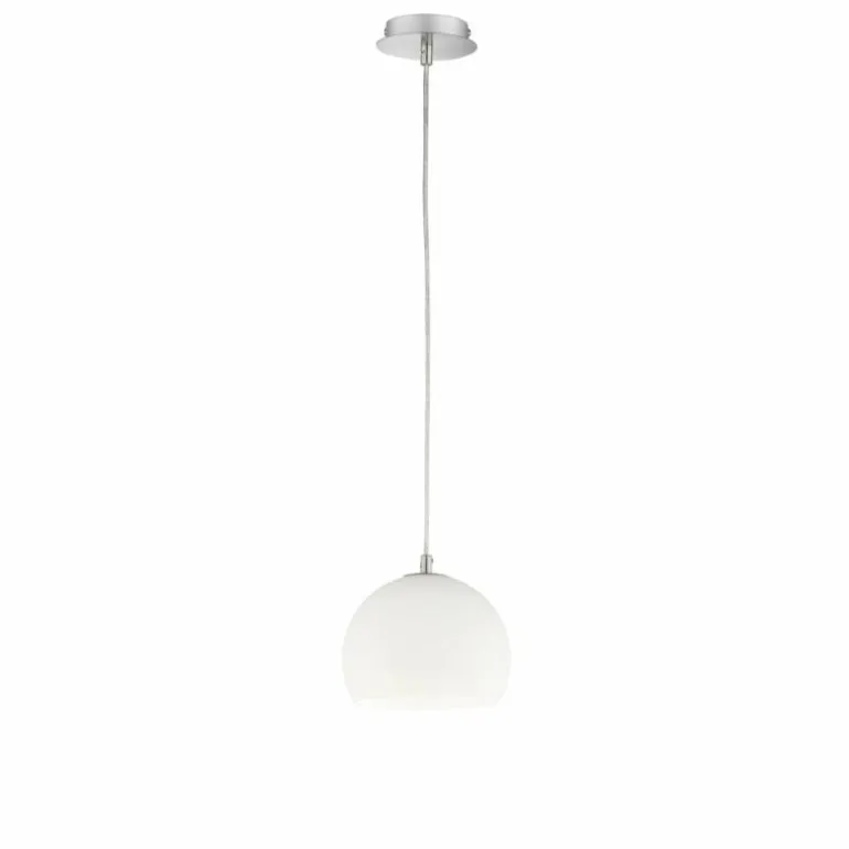 Suspension Fischer-Honsel Bow Nickel mat, 1 lumière