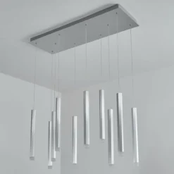 Suspension Freshwater LED Aluminium, 10 lumières