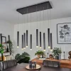 Suspension Freshwater LED Noir, 10 lumières