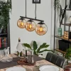 Suspension Gastor Ambre, 3 lumières