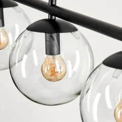 Suspension Gastor Clair, 4 lumières