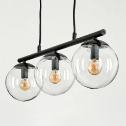 Suspension Gastor Clair, 3 lumières