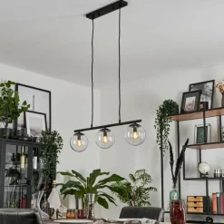 Suspension Gastor Clair, 3 lumières