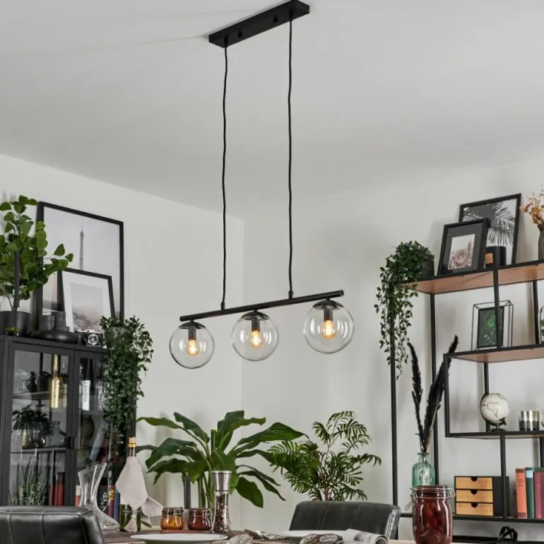 Suspension Gastor Clair, 3 lumières