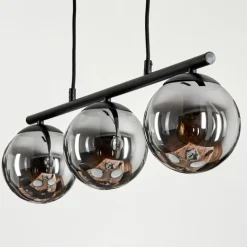 Suspension Gastor Fumé, 3 lumières