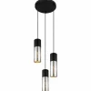 Suspension Globo ANNIKA Noir, 3 lumières