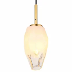 Suspension Globo BARCLEY Laiton, 1 lumière