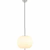 Suspension Globo BLACKY Nickel mat, 1 lumière