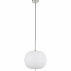 Suspension Globo BLACKY Nickel mat, 1 lumière