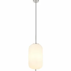 Suspension Globo BLACKY Nickel mat, 1 lumière
