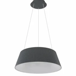 Suspension Globo CROTONE LED Anthracite, 1 lumière, Télécommandes