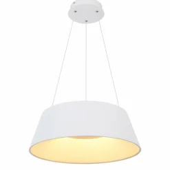 Suspension Globo CROTONE LED Blanc, 1 lumière, Télécommandes