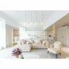 Suspension Globo EWALD LED Laiton, 4 lumières