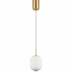 Suspension Globo EWALD LED Laiton, 1 lumière