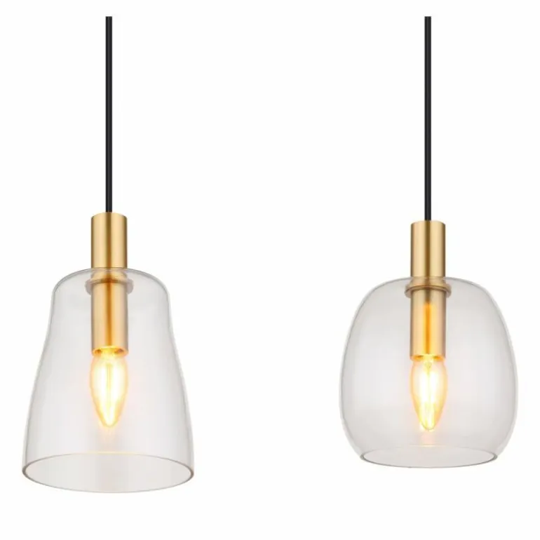 Suspension Globo GARRI Laiton, 4 lumières