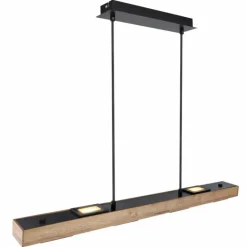 Suspension Globo JOYA LED Noir, 6 lumières