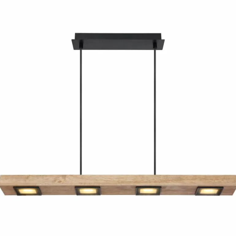 Suspension Globo JOYA LED Noir, 6 lumières