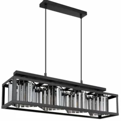 Suspension Globo MATHILDE Noir, 4 lumières