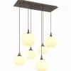Suspension Globo MAXY Moka, 6 lumières