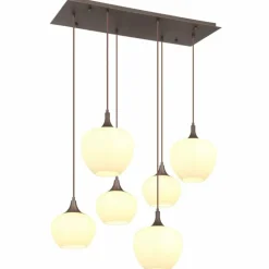 Suspension Globo MAXY Moka, 6 lumières