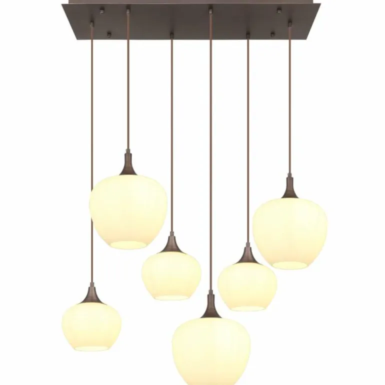 Suspension Globo MAXY Moka, 6 lumières