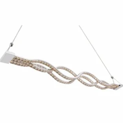 Suspension Globo PILLA LED Chrome, 1 lumière, Télécommandes