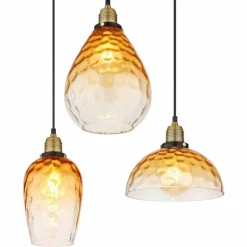 Suspension Globo SALVY Noir, 6 lumières