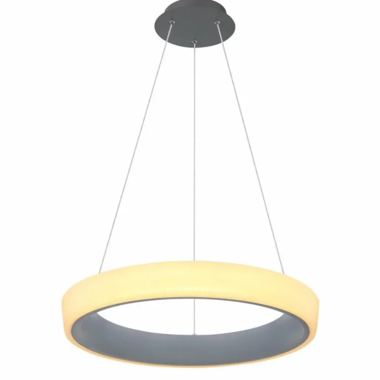 Suspension Globo TABANO LED Anthracite, 1 lumière, Télécommandes