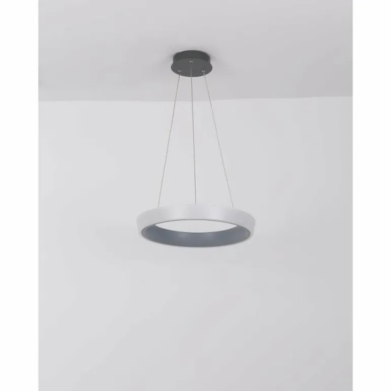 Suspension Globo TABANO LED Anthracite, 1 lumière, Télécommandes