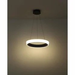 Suspension Globo TABANO LED Anthracite, 1 lumière, Télécommandes